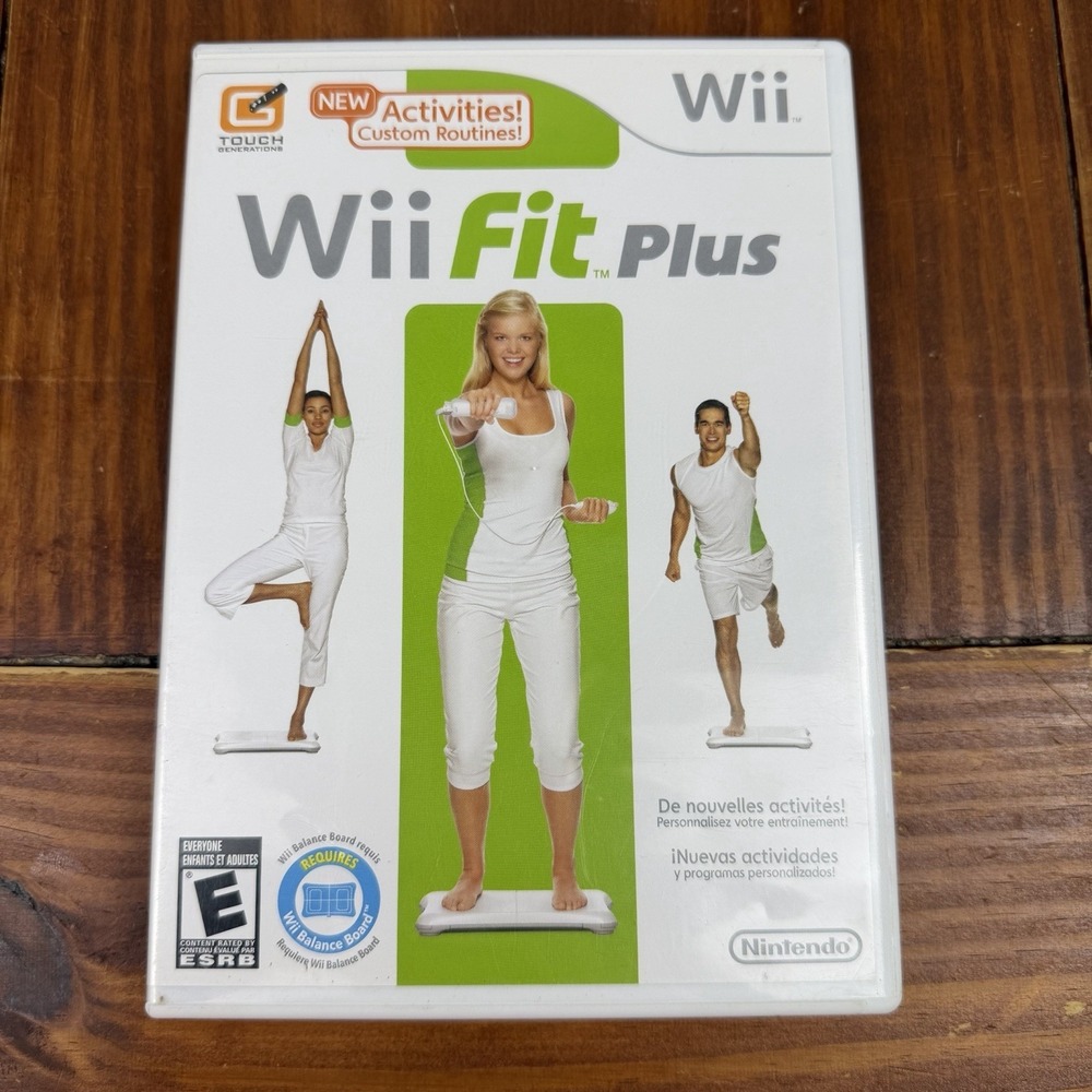 Wii Fit Plus - Nintendo Wii - GAME ONLY - FREE SHIPPING